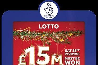 national lottery christmas draws 2022.